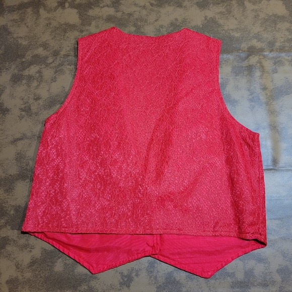 New Red Laced Vest - Picture 3 of 5